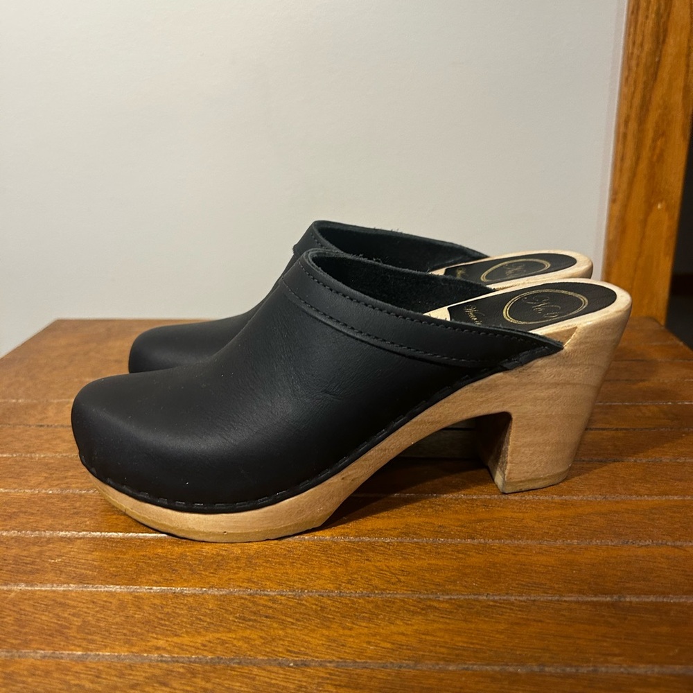 Old School Clog on High Heel
